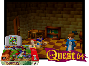 Quest 64 (USA) Cover